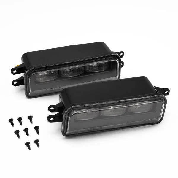 210018 – ALPHAREX USA Driving/ Fog Light, LED Bulb Dual Color LUXX Chip Rectangular 12.2 Watt Projector Beam 720 Lume...